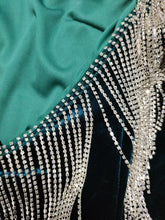 Load image into Gallery viewer, Sexy Backless Diamond Tassel Velvet Dress
