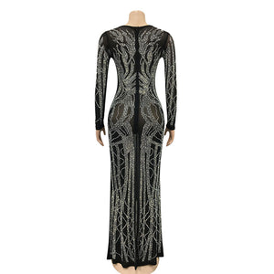 Sequin Maxi Dress