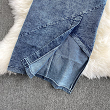 Load image into Gallery viewer, Straps TopsJean Skirt Suit