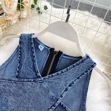Load image into Gallery viewer, Straps TopsJean Skirt Suit