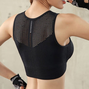 Yoga Crop Top Sports Bra Push Up