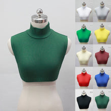 Load image into Gallery viewer, Knit Turtleneck False Collar Shirt Fake Collar