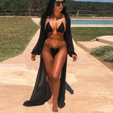 Load image into Gallery viewer, 3 colors 3-piece beach sexy set