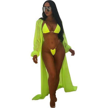 Load image into Gallery viewer, 3 colors 3-piece beach sexy set