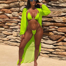 Load image into Gallery viewer, 3 colors 3-piece beach sexy set
