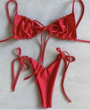 Load image into Gallery viewer, Sexy Micro  Swimsuit Bandage Bikini Set