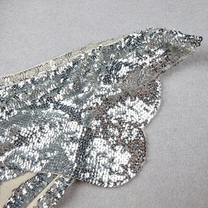 Chic Silver Sequins