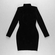 Load image into Gallery viewer, Sexy Backless Diamond Tassel Velvet Dress