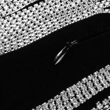 Load image into Gallery viewer, Sexy Backless Diamond Tassel Velvet Dress