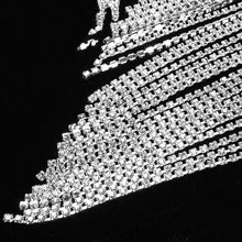 Load image into Gallery viewer, Sexy Backless Diamond Tassel Velvet Dress