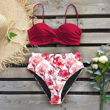 Load image into Gallery viewer, Thong Push Up Bikini Set