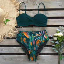 Load image into Gallery viewer, Thong Push Up Bikini Set