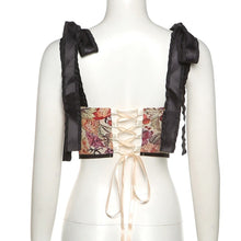 Load image into Gallery viewer, Printed Lace Up Camisole