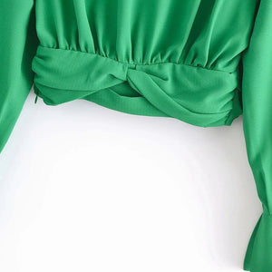 Elegant Green Shirt
