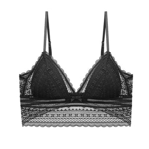 Backless Lace Bra Triangular