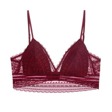 Load image into Gallery viewer, Backless Lace Bra Triangular