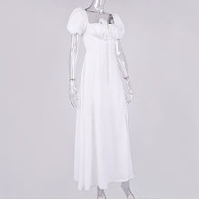 Load image into Gallery viewer, White Dress Off Shoulder