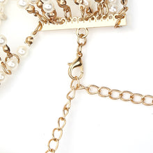 Load image into Gallery viewer, Pearl Shawl Necklaces Body Chain