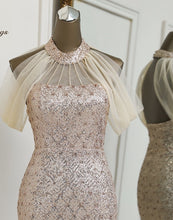 Load image into Gallery viewer, mermaid evening dress