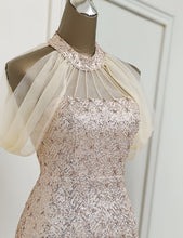 Load image into Gallery viewer, mermaid evening dress