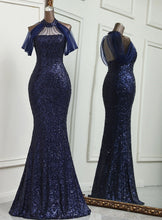 Load image into Gallery viewer, mermaid evening dress