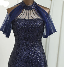 Load image into Gallery viewer, mermaid evening dress