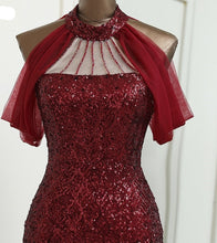 Load image into Gallery viewer, mermaid evening dress