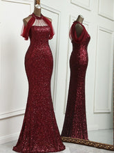 Load image into Gallery viewer, mermaid evening dress