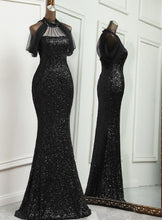 Load image into Gallery viewer, mermaid evening dress