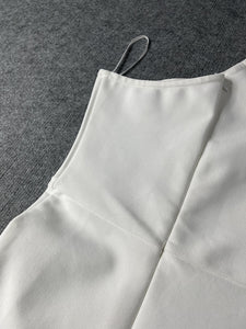 One Shoulder Long Sleeve Bandage Jumpsuit