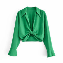 Load image into Gallery viewer, Elegant Green Shirt