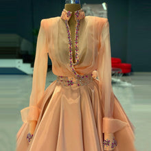 Load image into Gallery viewer, Luxury Pink Ball Gown Evening Dress