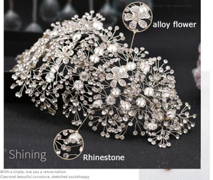 Luxury Crystal Hair Ornaments Rhinestone