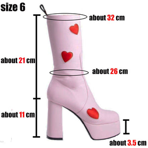 Mid Calf Boots