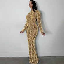 Load image into Gallery viewer, Bodycon Maxi Dress