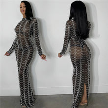 Load image into Gallery viewer, Bodycon Maxi Dress