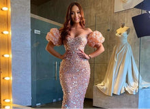Load image into Gallery viewer, Pink Evening Dress