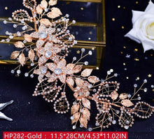 Load image into Gallery viewer, Luxury Crystal Hair Ornaments Rhinestone