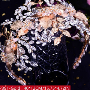 Luxury Crystal Hair Ornaments Rhinestone