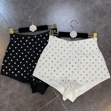 Load image into Gallery viewer, High Waist Diamonds Shorts