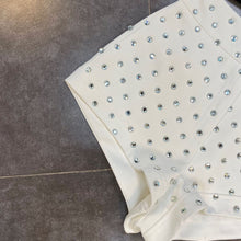Load image into Gallery viewer, High Waist Diamonds Shorts