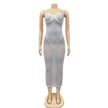 Load image into Gallery viewer, Crystal Midi Dress