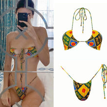 Load image into Gallery viewer, Thong Bikini Set