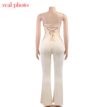 Load image into Gallery viewer, Backless Elegant Strapless Jumpsuit