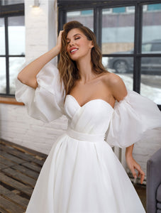 Romantic Organza Wedding Dress