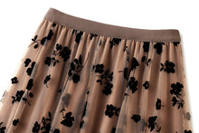 Load image into Gallery viewer, Vintage Butterfly Embroidery  Skirt