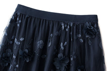Load image into Gallery viewer, Vintage Butterfly Embroidery  Skirt