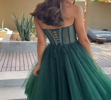 Load image into Gallery viewer, Strapless Prom Dress