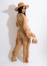 Load image into Gallery viewer, Tassel Knitted Sweater Sexy Two Piece Set