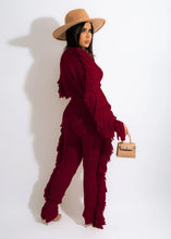 Load image into Gallery viewer, Tassel Knitted Sweater Sexy Two Piece Set